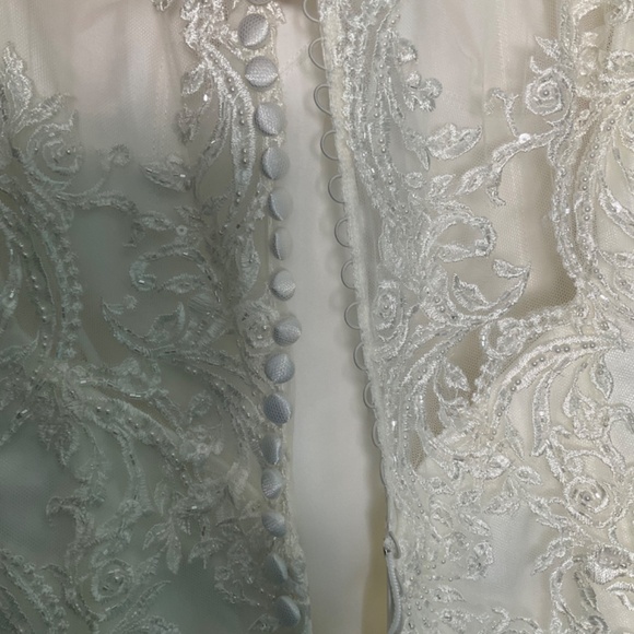 Essence of Australia street size 4 D2174 NWT Ivory wedding dress - Picture 10 of 16